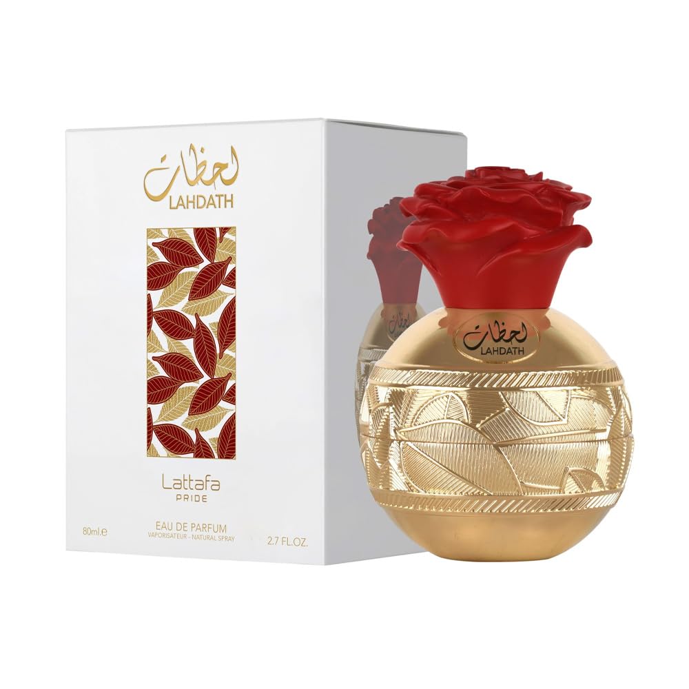 Lattafa Perfumes Lahdath for Unisex Eau de Parfum Spray, 2.7 Ounce